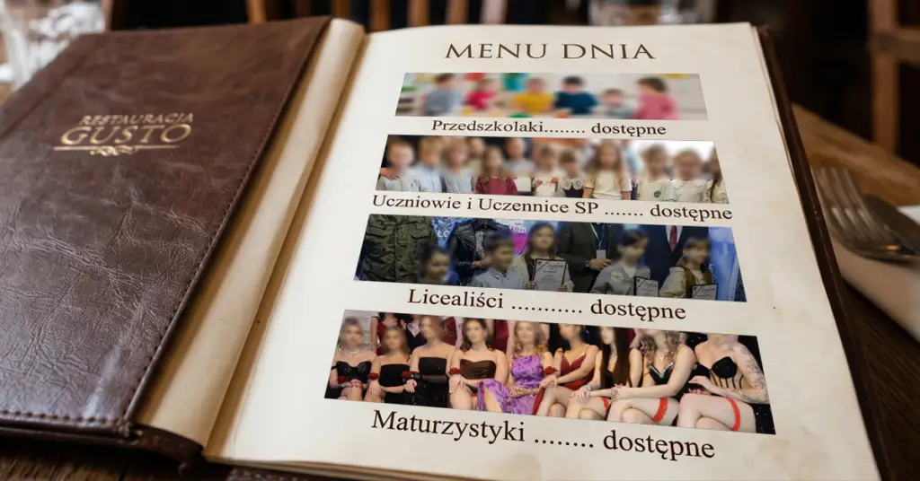 Dzieci dostępne w menu