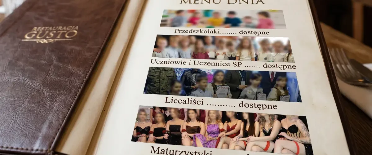 Dzieci dostępne w menu